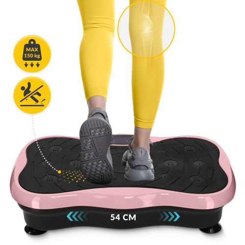 Вибрационная платформа  4FIZJO Ultra+ Black/Pink - фото №6